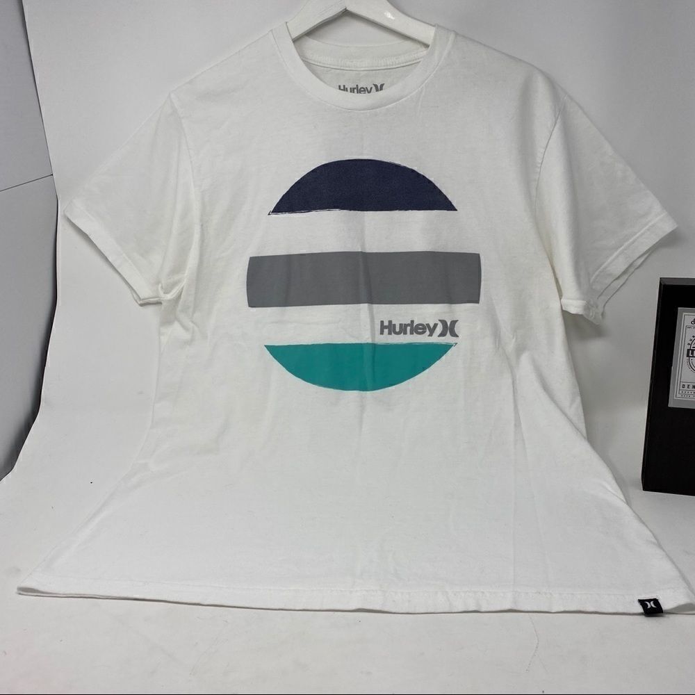 HURLEY White Graphic Tee 